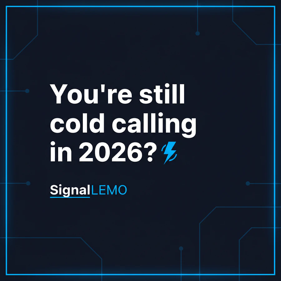 SignalLEMO - Ai Outreach Made Simple screenshot 2