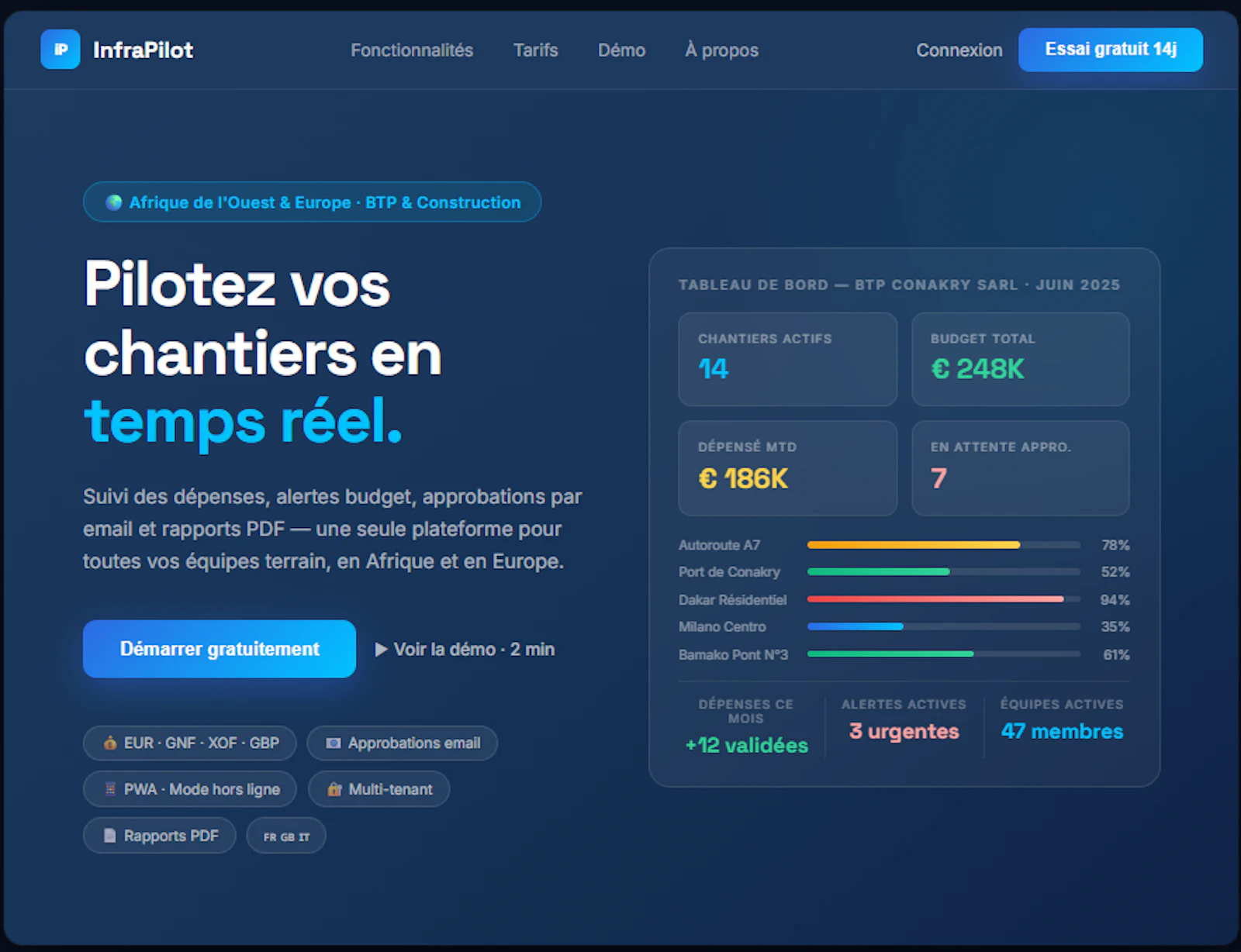 InfraPilot screenshot 1