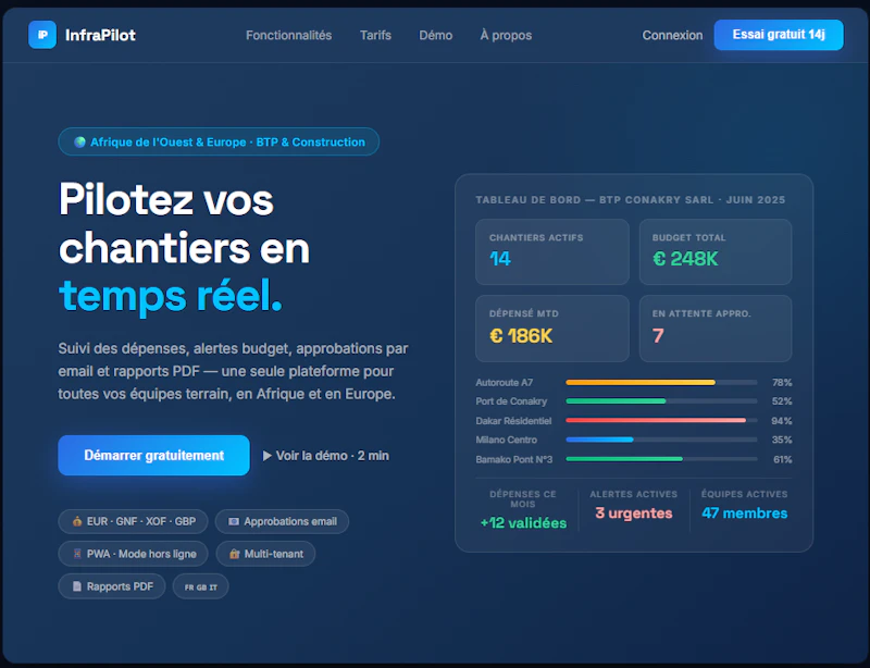 InfraPilot screenshot 1