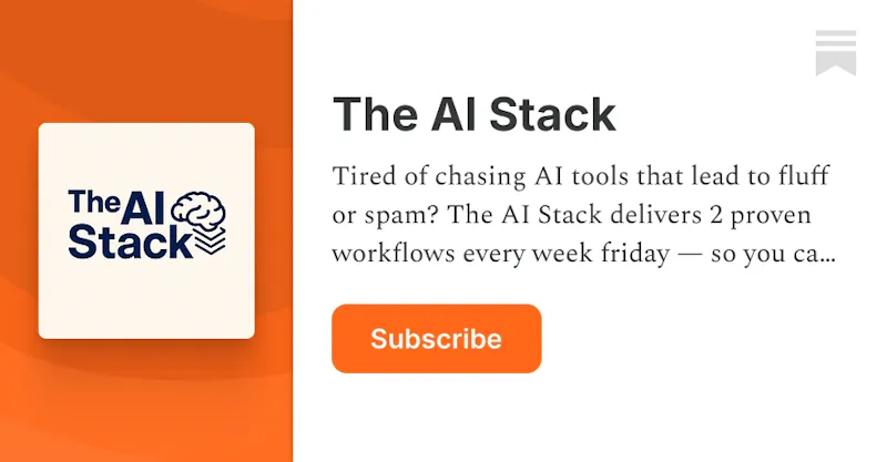Your AI Stack screenshot 1