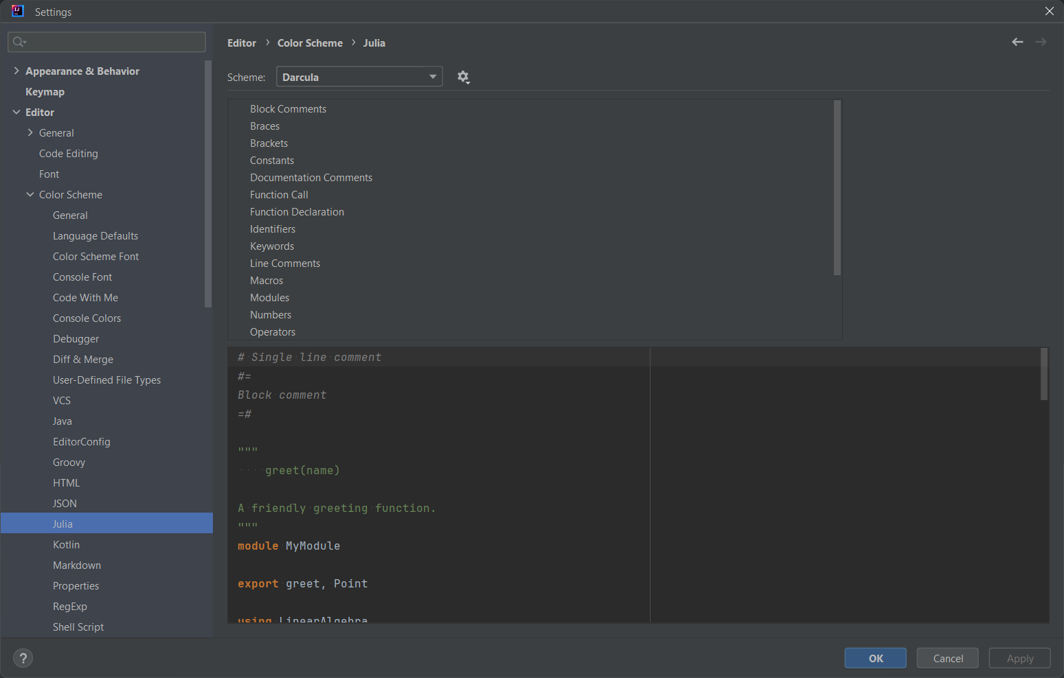 Flexible Julia  gallery image