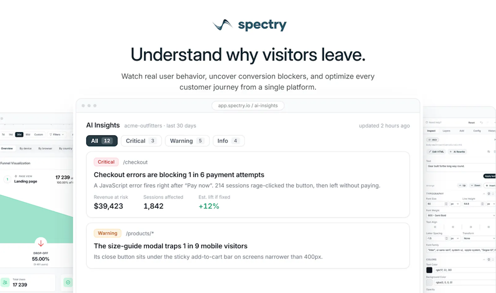 Spectry screenshot 1
