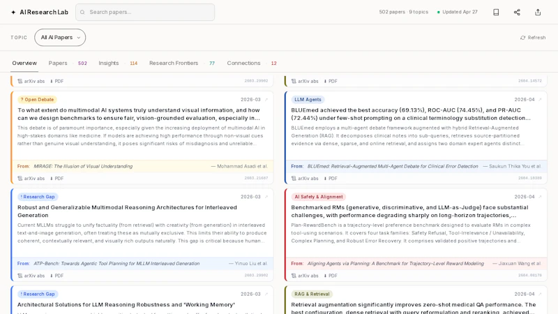 AI Research Lab screenshot 4