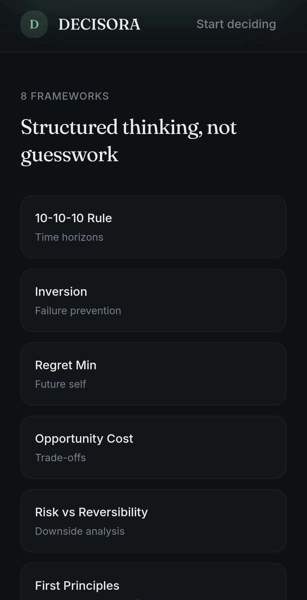 Decisora gallery image