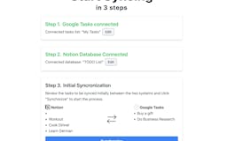 Notion <=> Google Tasks Sync media 3