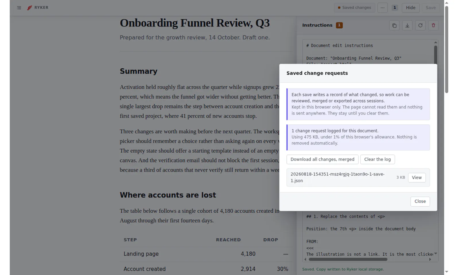 Ryker - Inline HTML & Markdown Editing screenshot 7