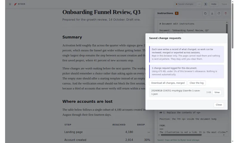Ryker - Inline HTML & Markdown Editing screenshot 7