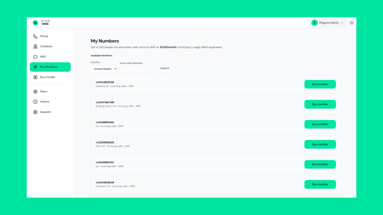 Ringvoo — Affordable Global Calling gallery image