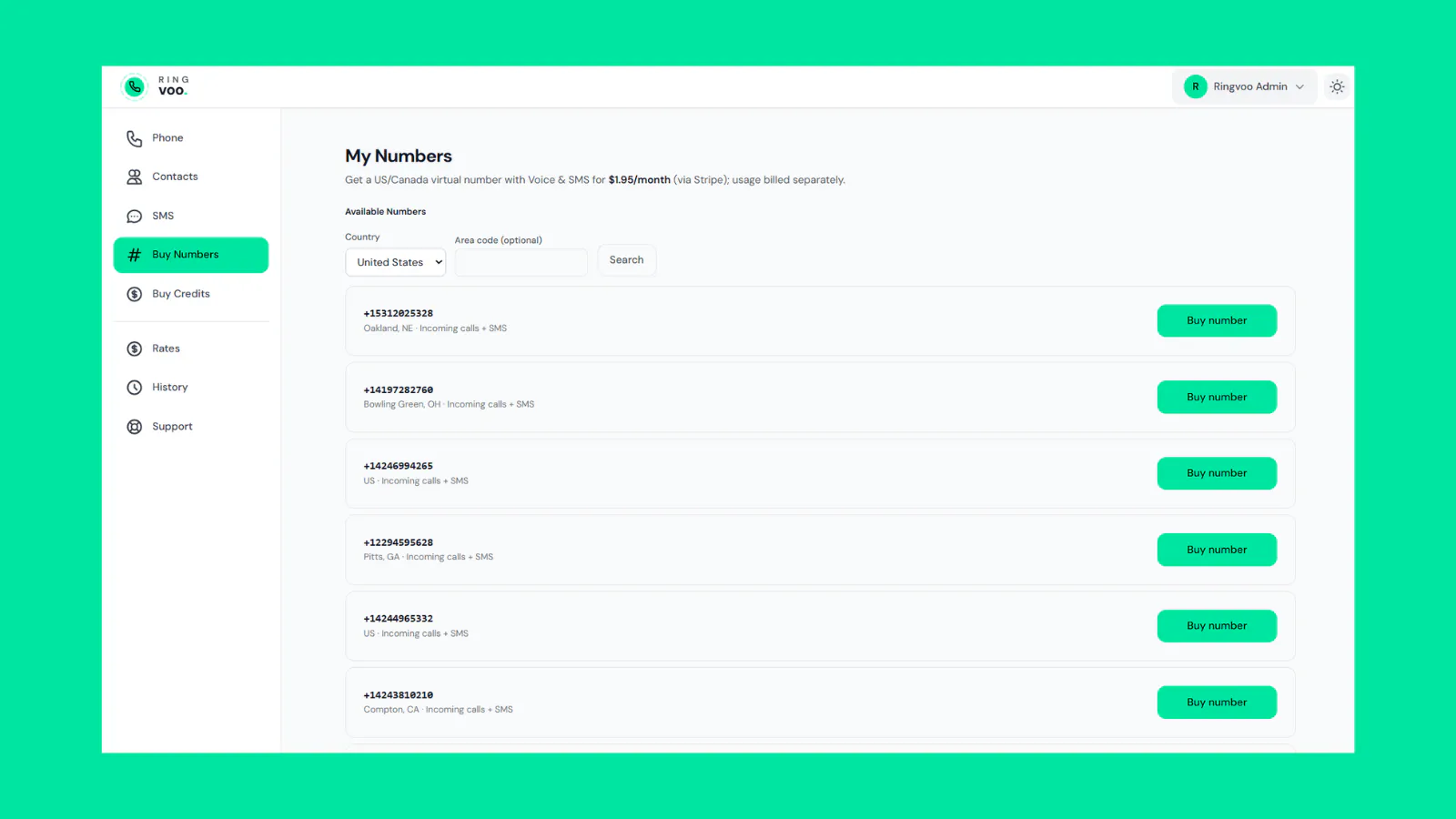 Ringvoo — Affordable Global Calling screenshot 7