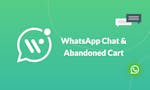 WhatsApp Chat & Abandoned Cart Recovery image