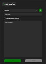 Text Vault gallery image