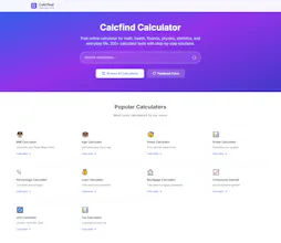 Calcfind gallery image