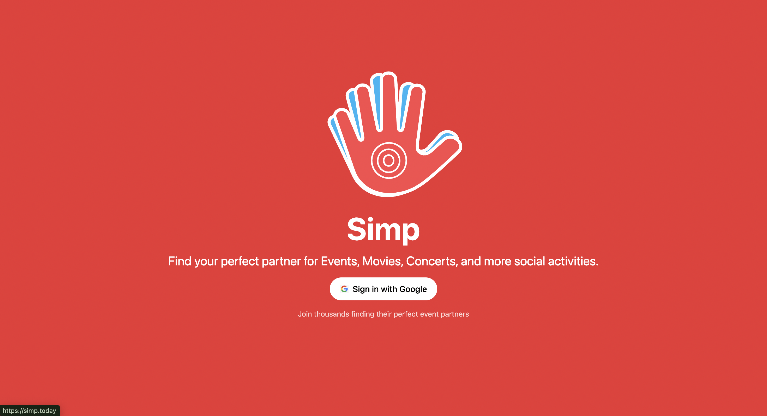 Simp - Non saltare mai più un evento: trova la società giusta, all'istante. media 1