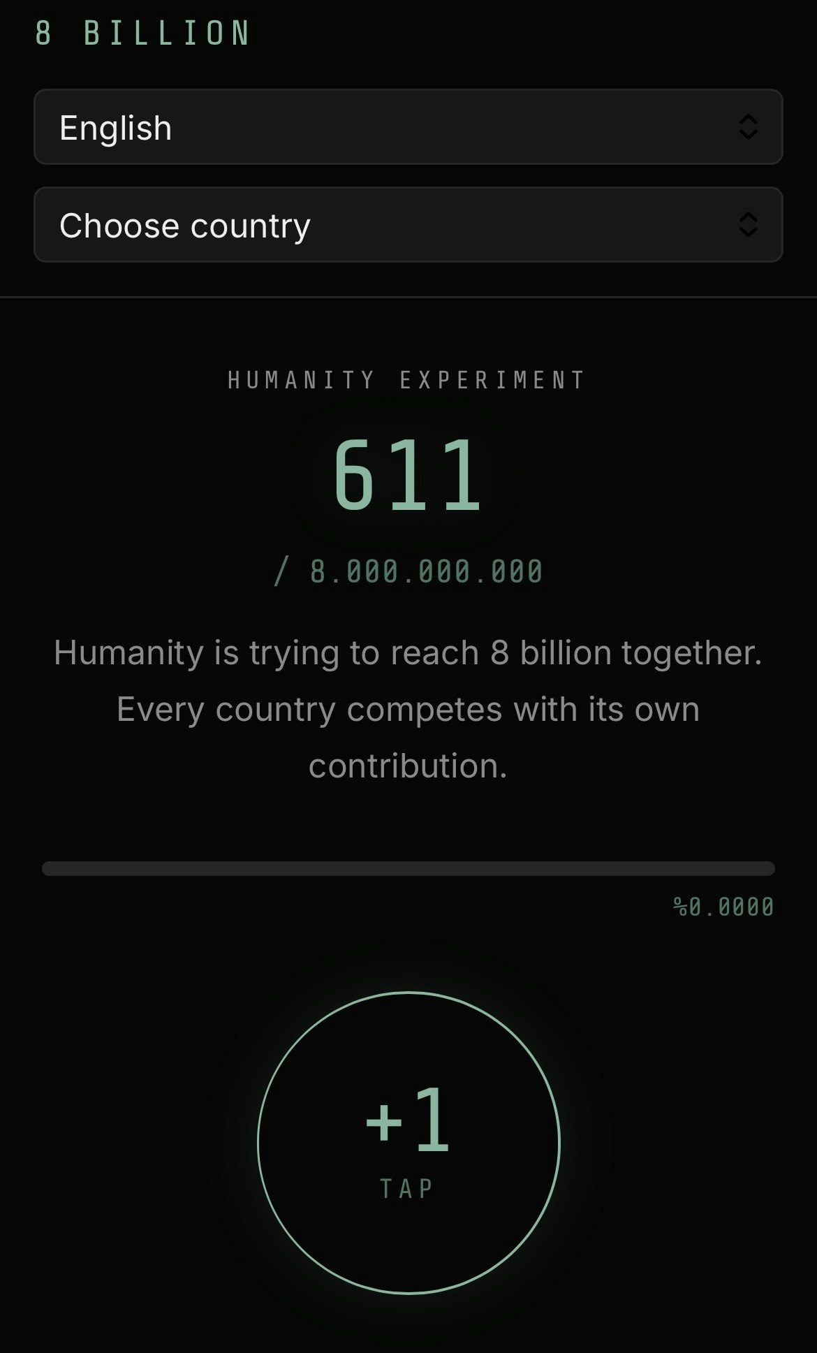 8 billion gallery image