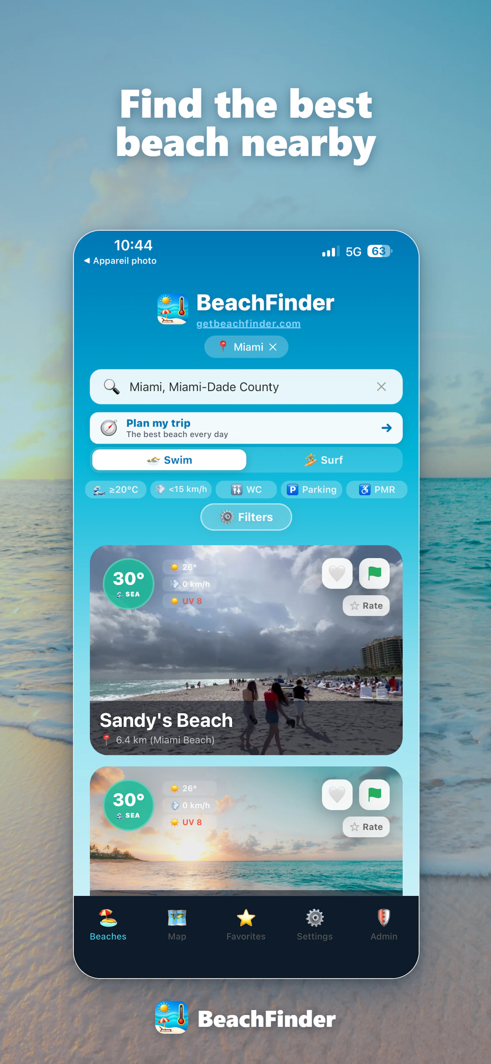 BeachFinder screenshot 3
