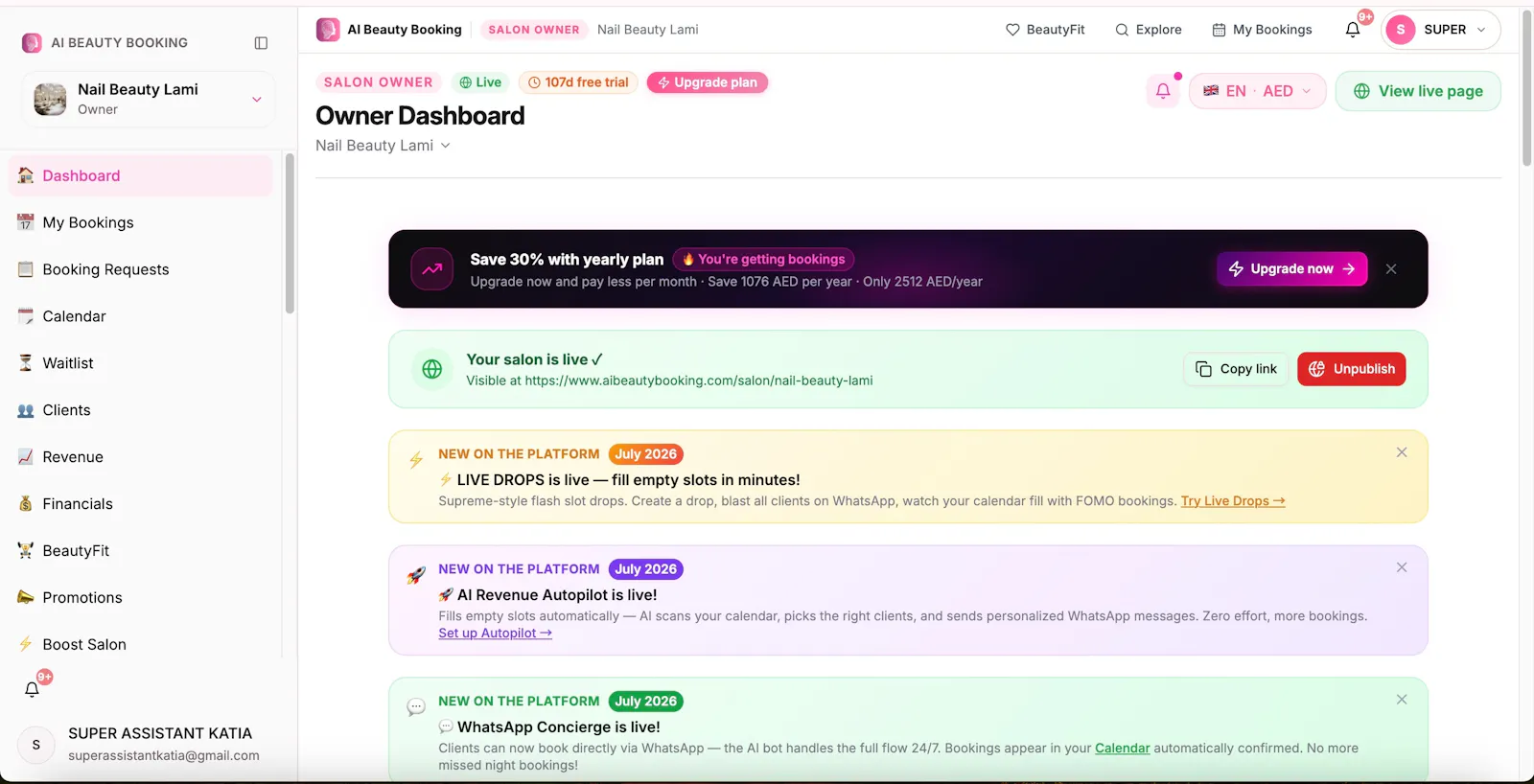 Ai Beauty Booking screenshot 4