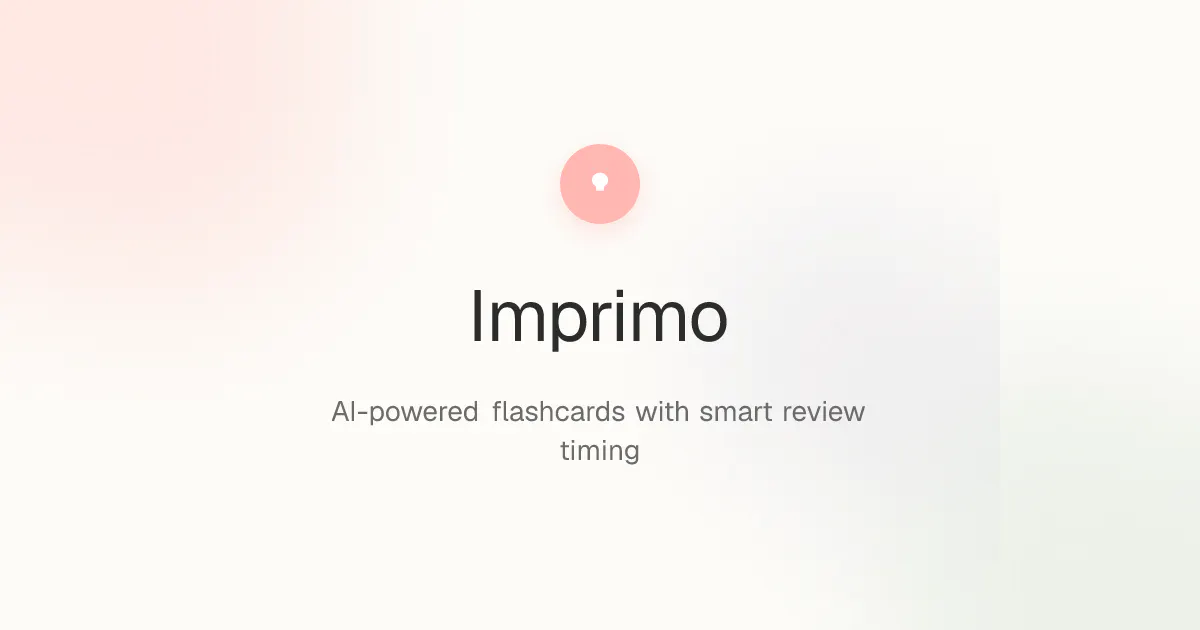 Imprimo gallery image