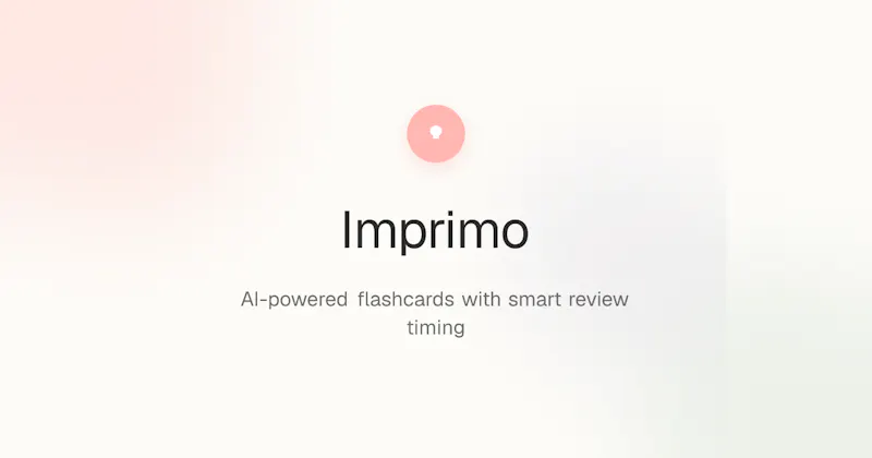 Imprimo screenshot 1