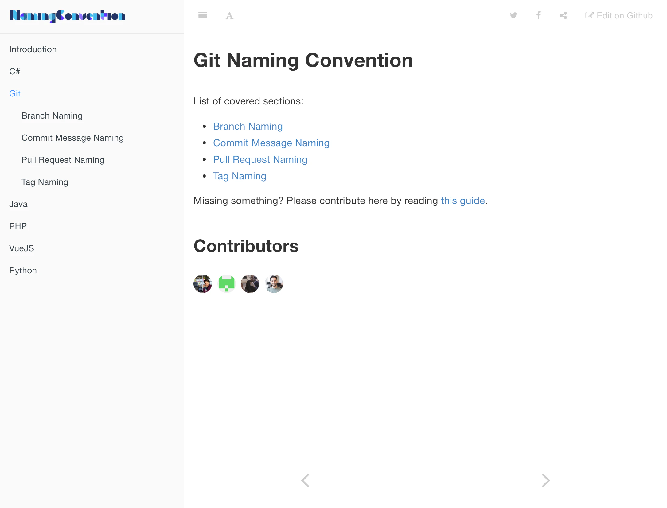 NamingConvention Encyclopedia Of Naming Conventions Product Hunt
