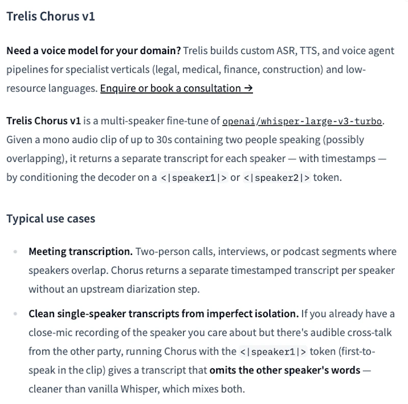 Chorus v1 screenshot 4