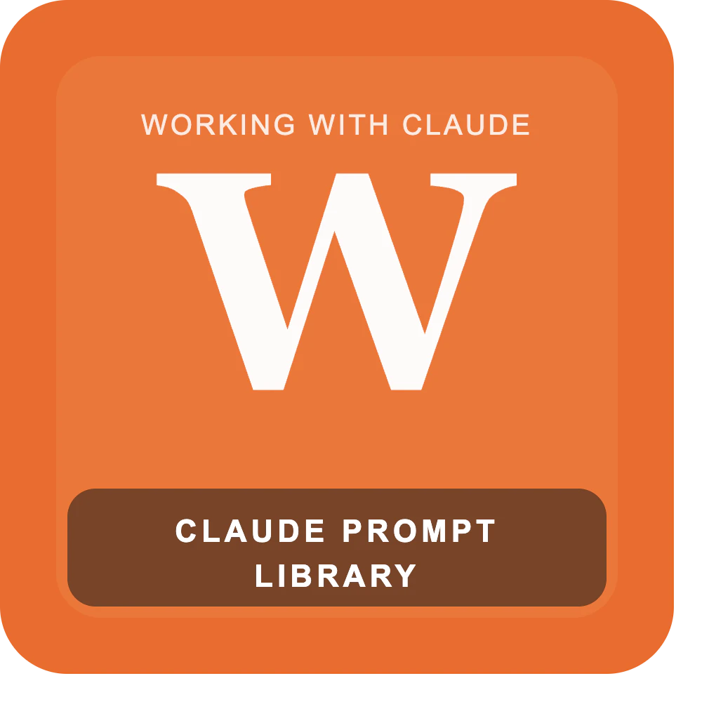 Working with Claude logo