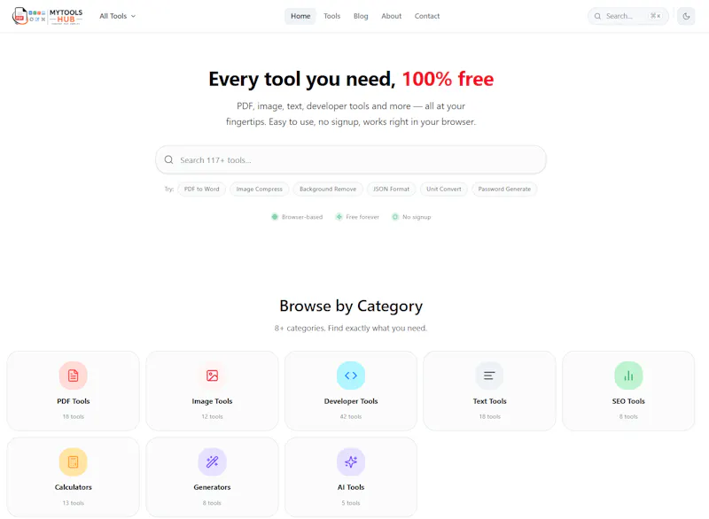 MyToolsHub screenshot 3