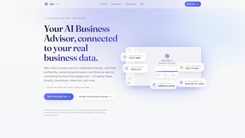 QBIZ AI screenshot 1