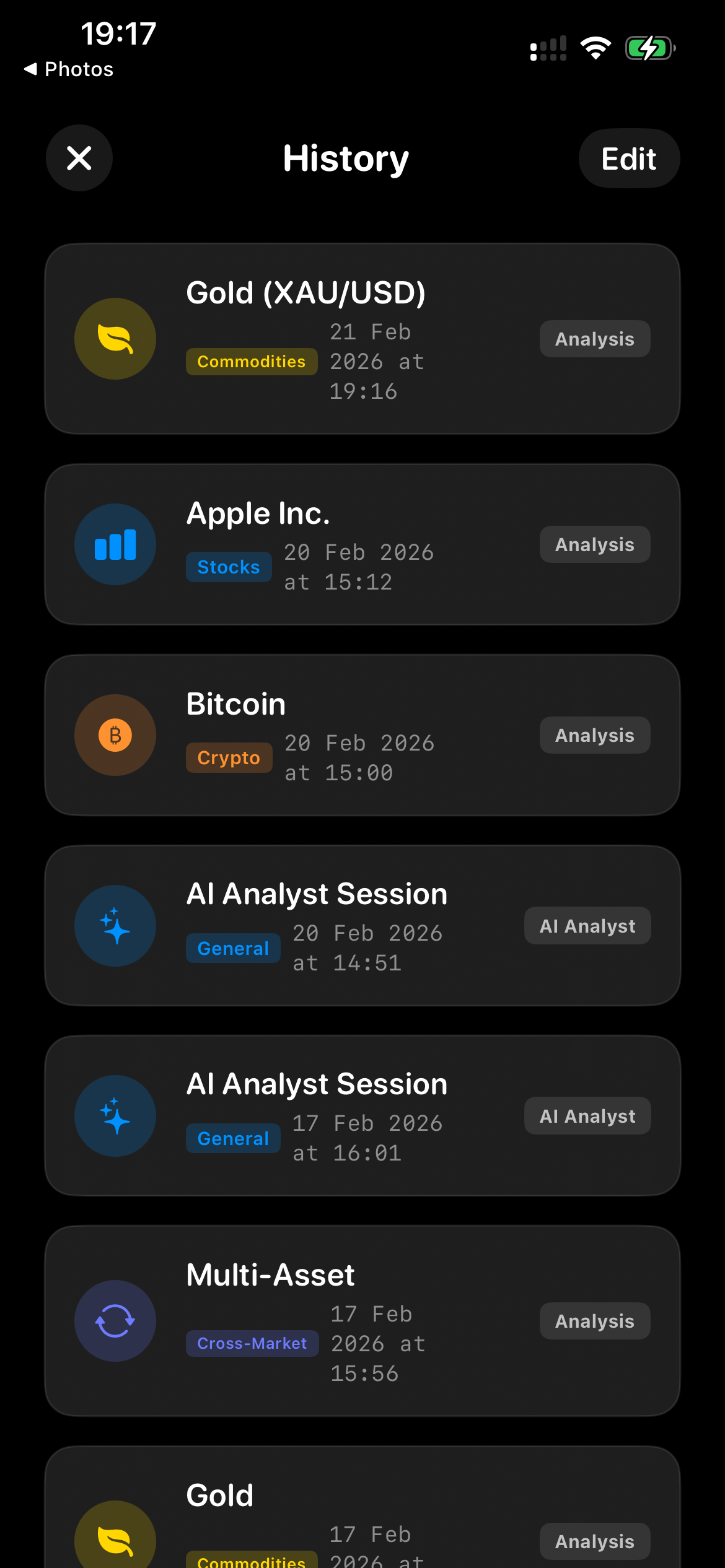 SnapChart AI - Main product screenshot demonstrating key features and user interface