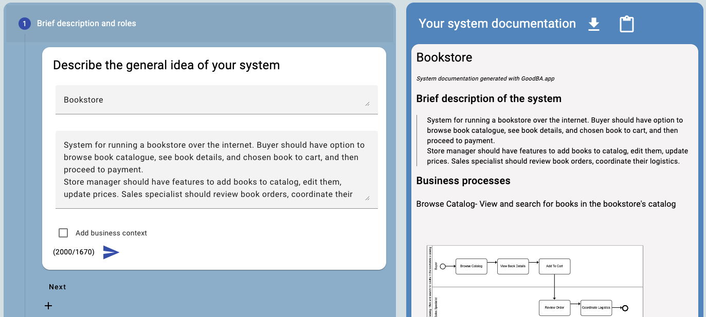 Goodba - Documentazione dei requisiti automatici per i sistemi IT media 1