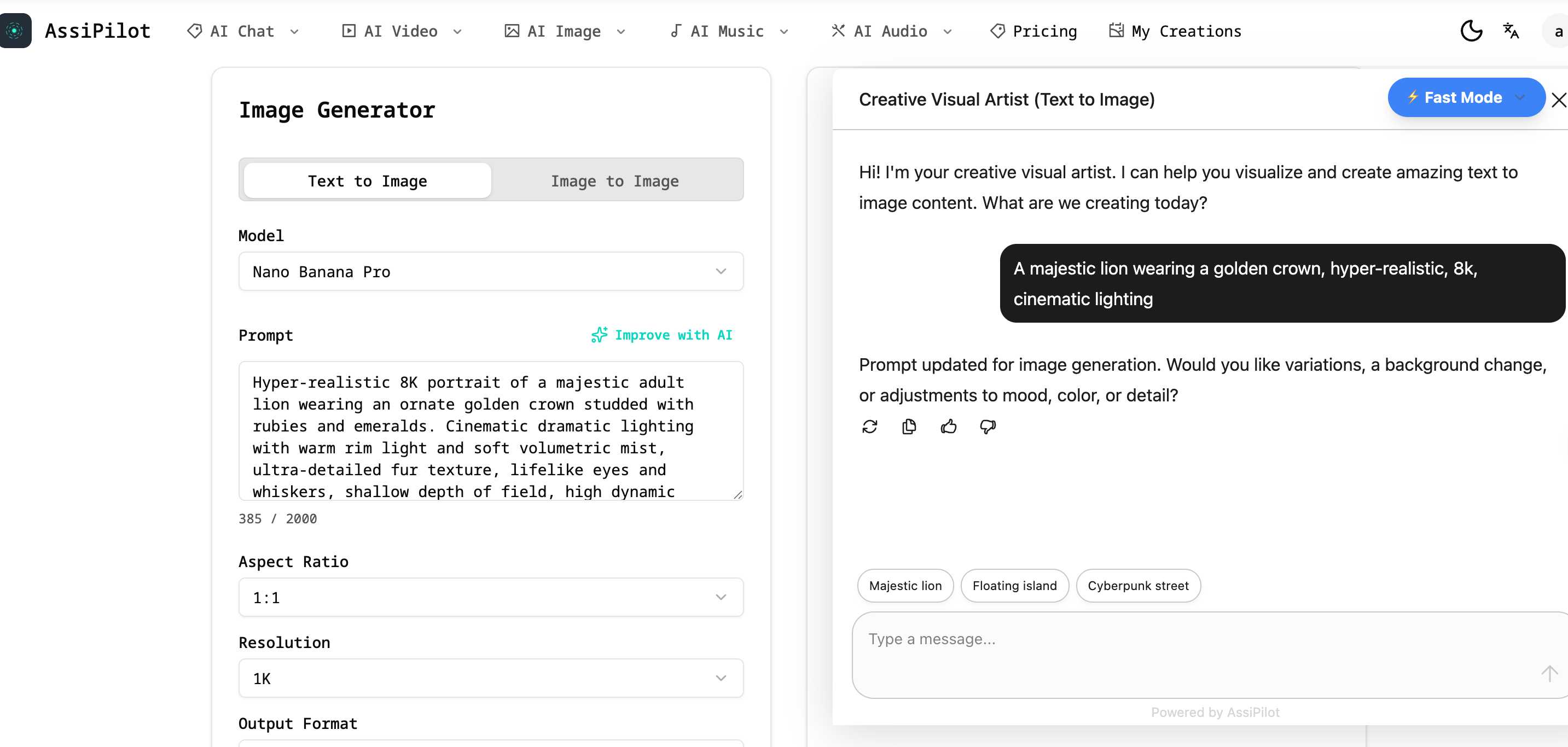 AssiPilot - Screenshot 4 showing product features and functionality