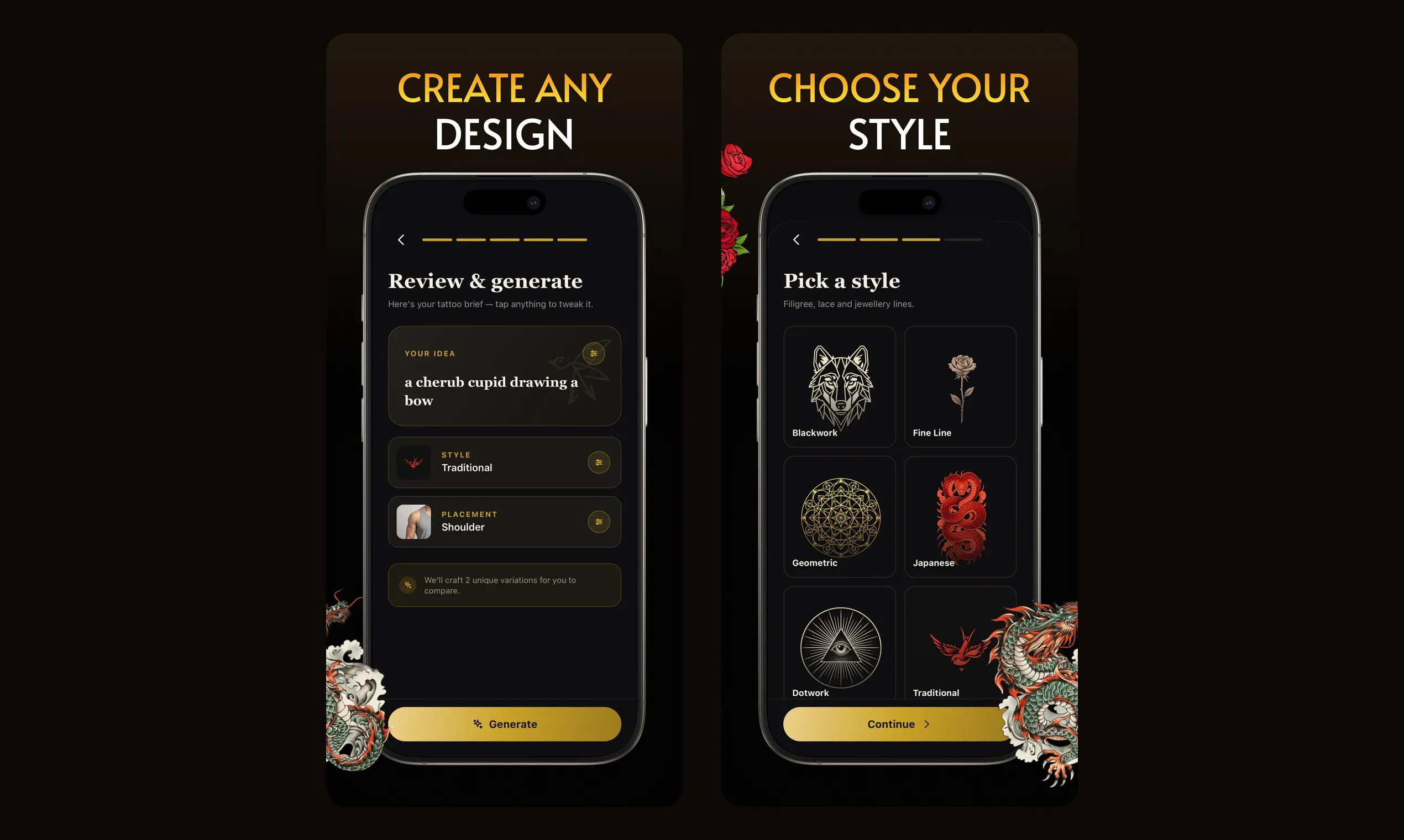Inkora: AI Tattoo Creator gallery image