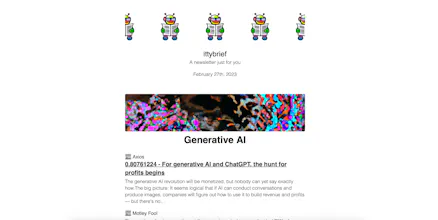 ittybrief gallery image