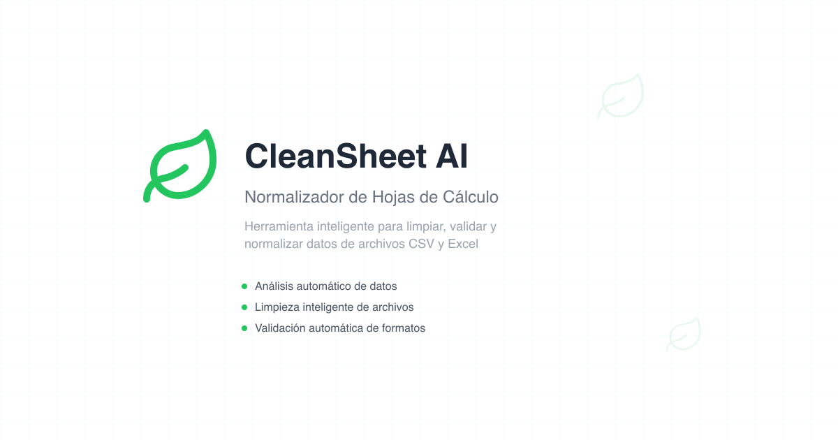 CleanSheet AI gallery image
