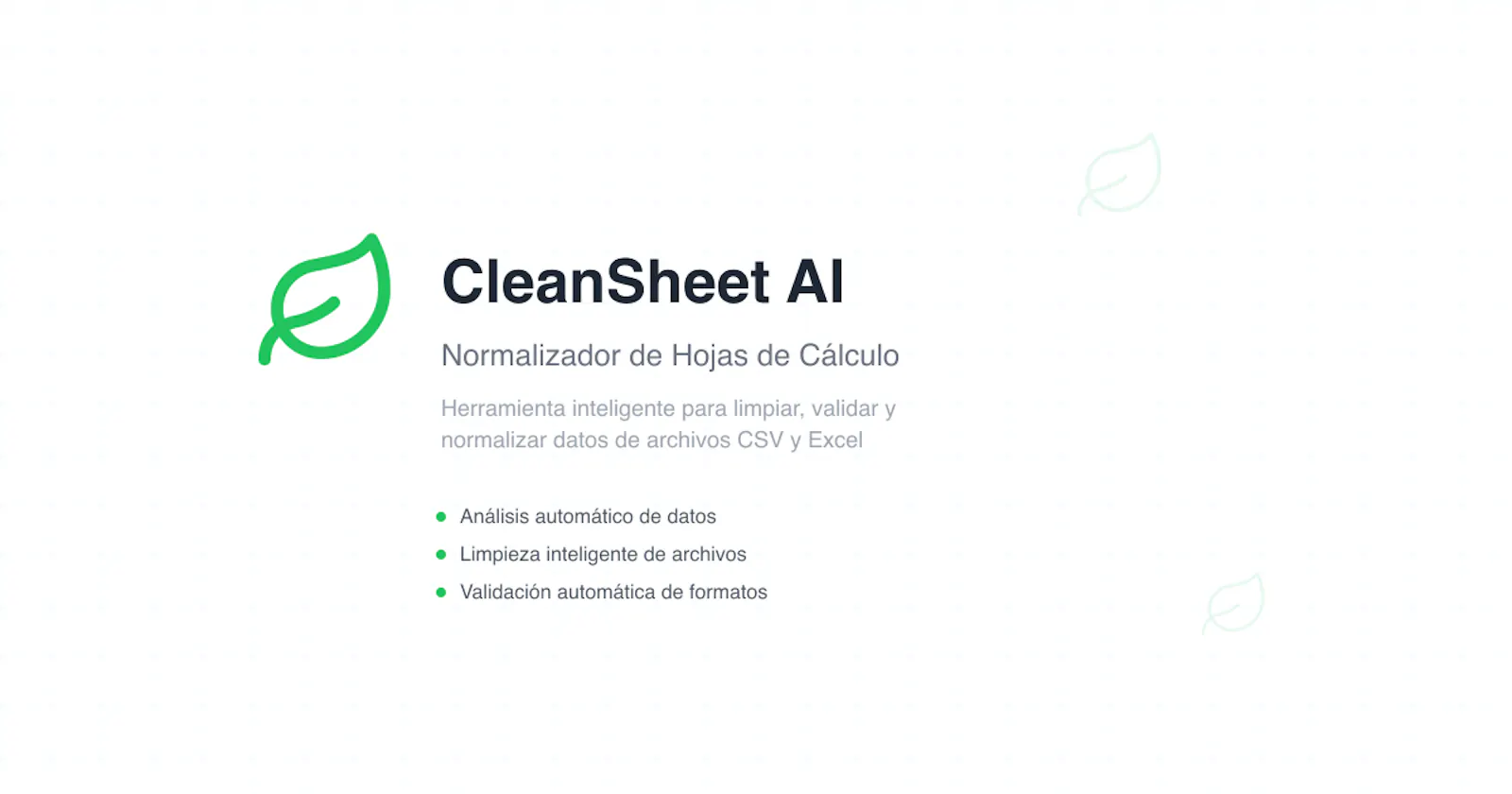 CleanSheet AI screenshot 1