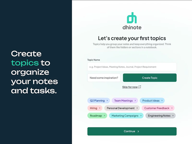 Dhinote screenshot 3