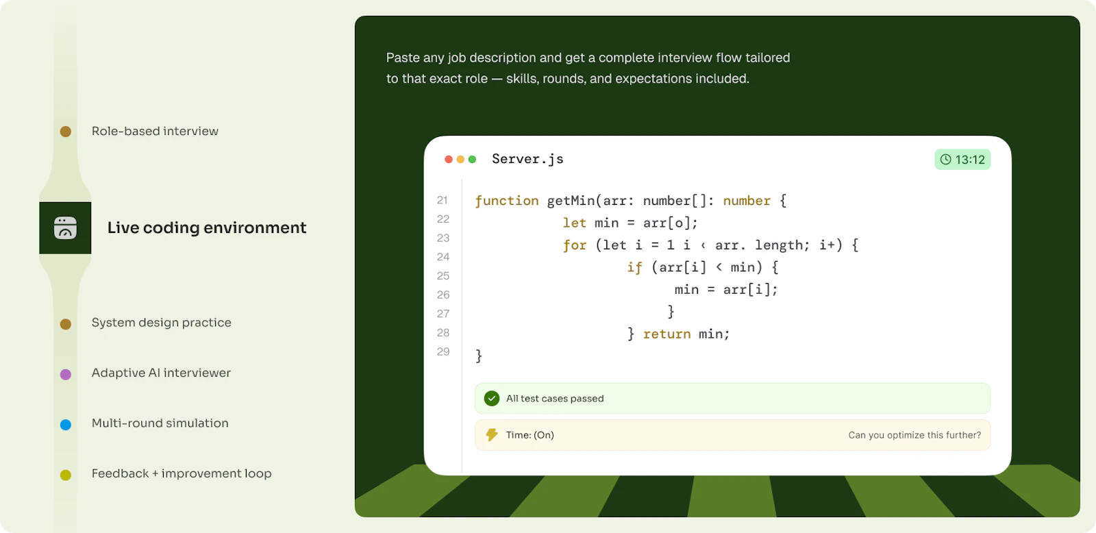 AI mock interview platform screenshot 7