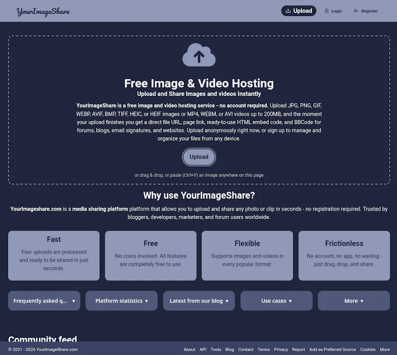 YourImageShare screenshot 1