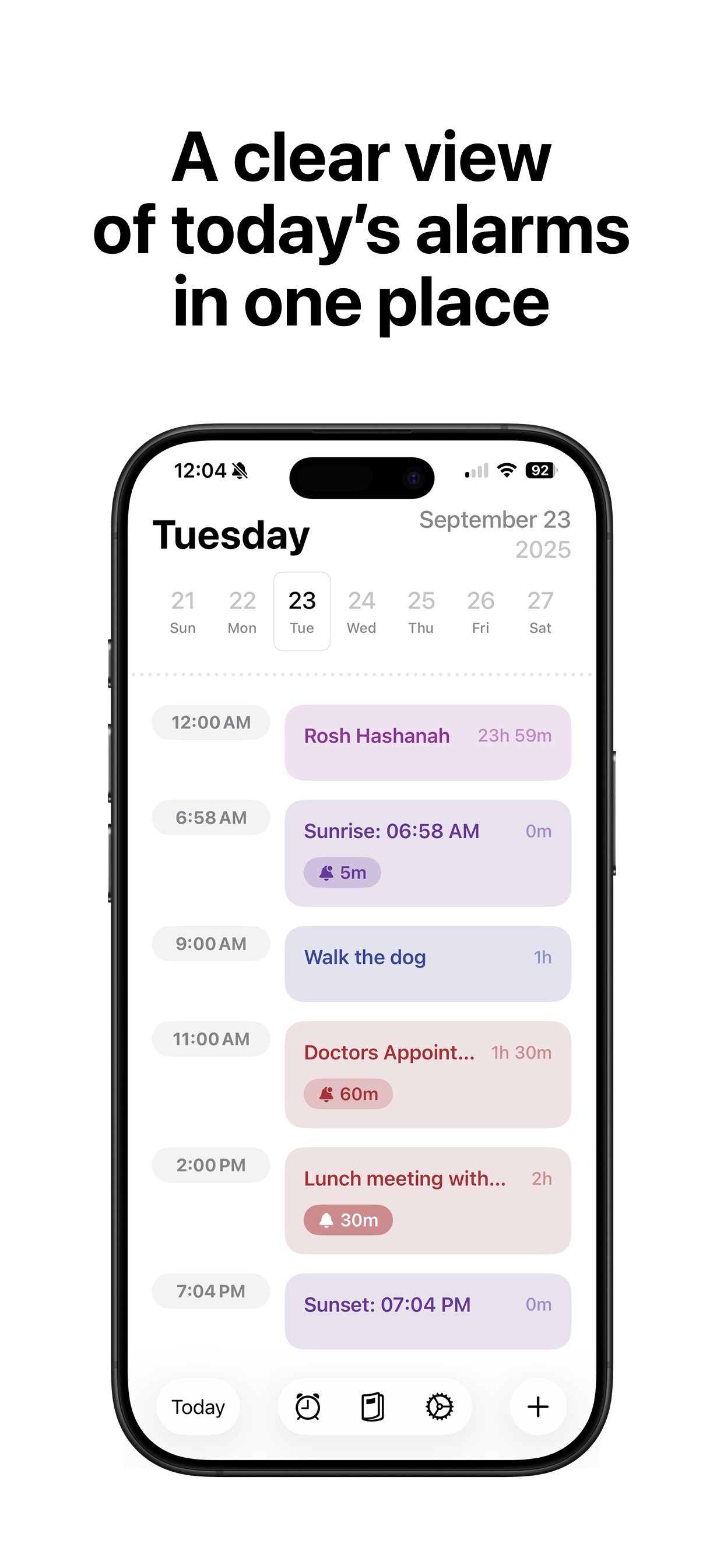 Média Balise (iOS): réels rappels d'alarme - Ne manquez plus jamais un événement de calendrier important 2