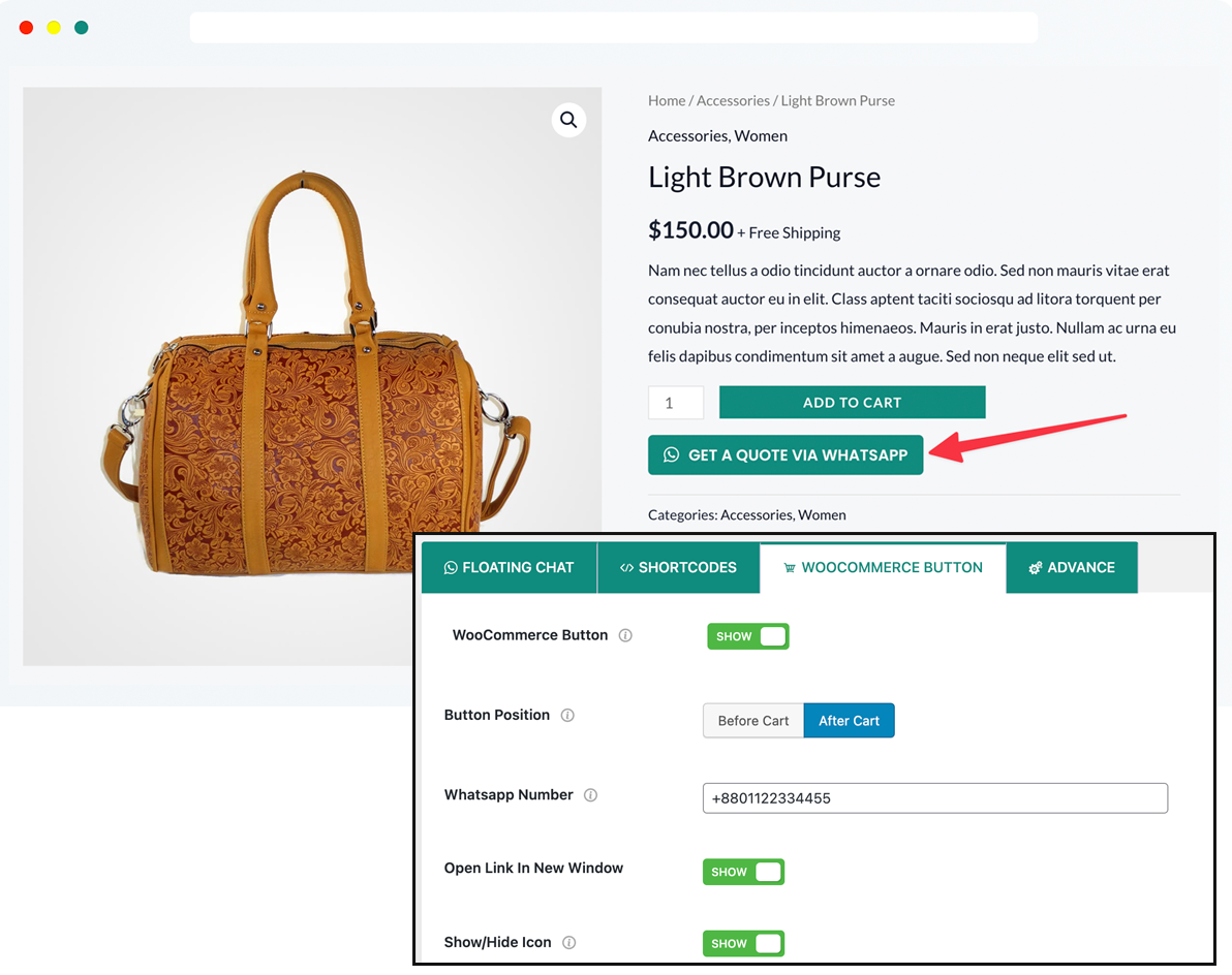 WhatsApp Chat Help - Screenshot 4 showing product features and functionality