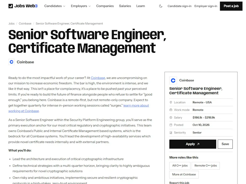 Jobs Web3 screenshot 7