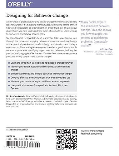 Designing for Behavior Change: Applying Psychology and Behavioral Economics gallery image