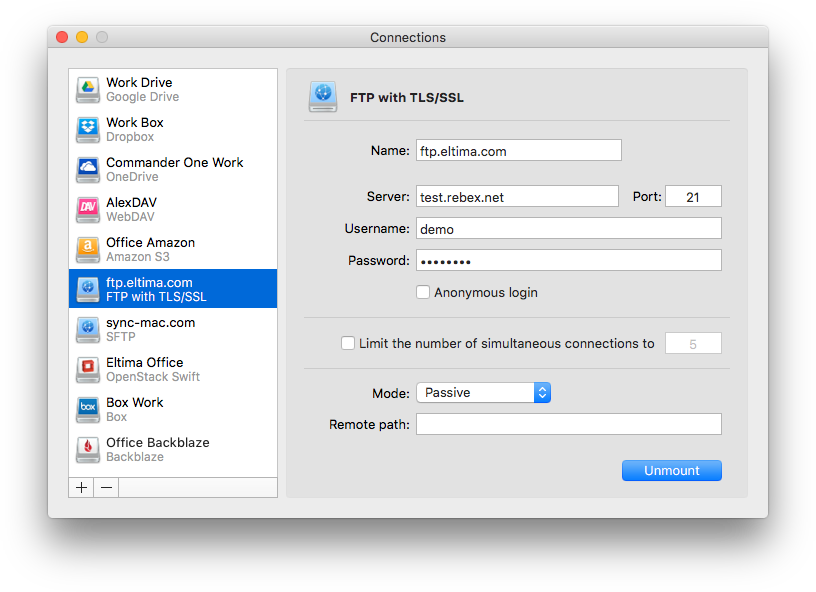 CloudMounter for Mac 3.8 gallery image