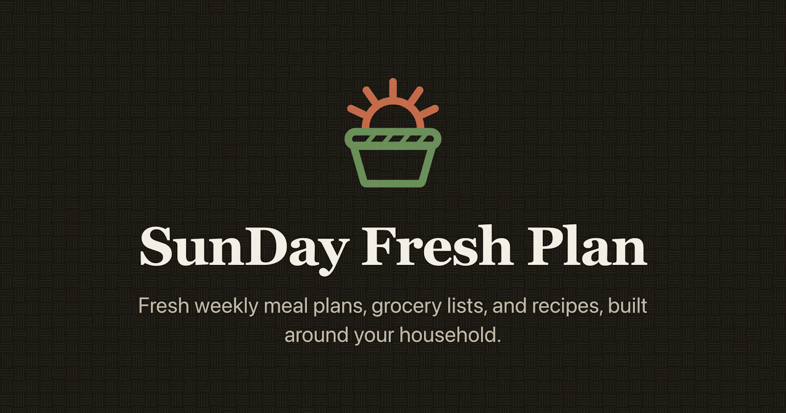 SunDay Fresh Plan screenshot 1