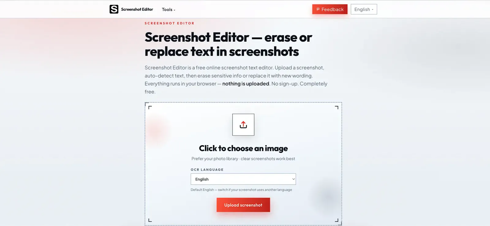 Screenshot Editor screenshot 1