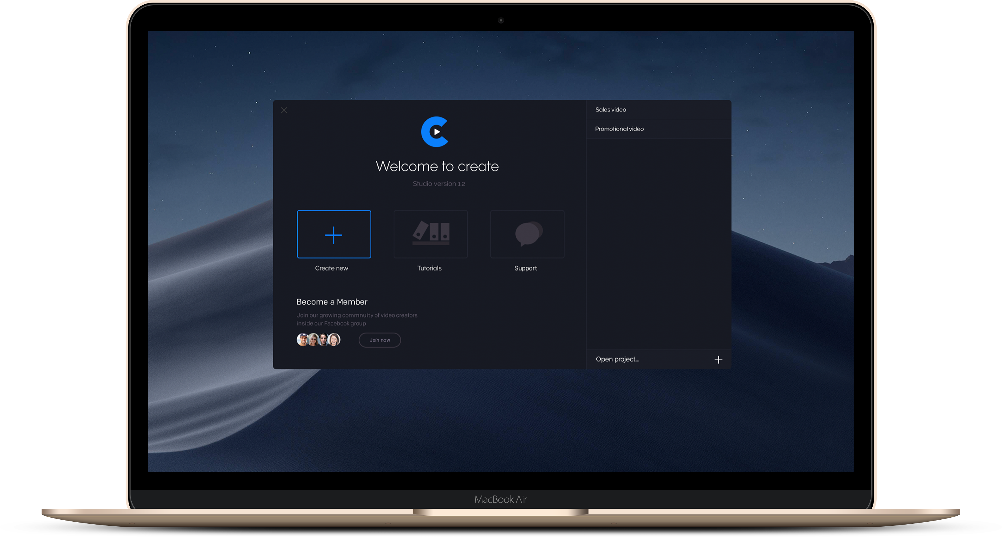 Create - New Video Editor gallery image