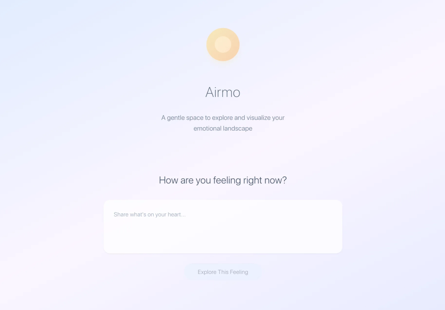 Mídia 2 de AIRMO - Diário para o bem -estar emocional