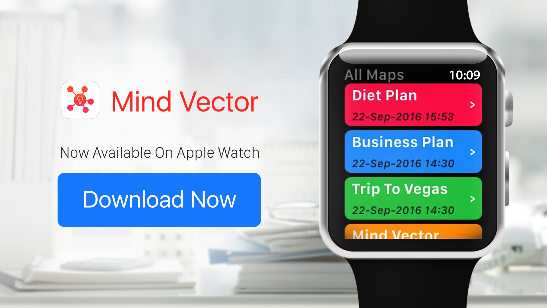 No.1 Collaborative Mind Mapping App- Now Available on the Apple Watch