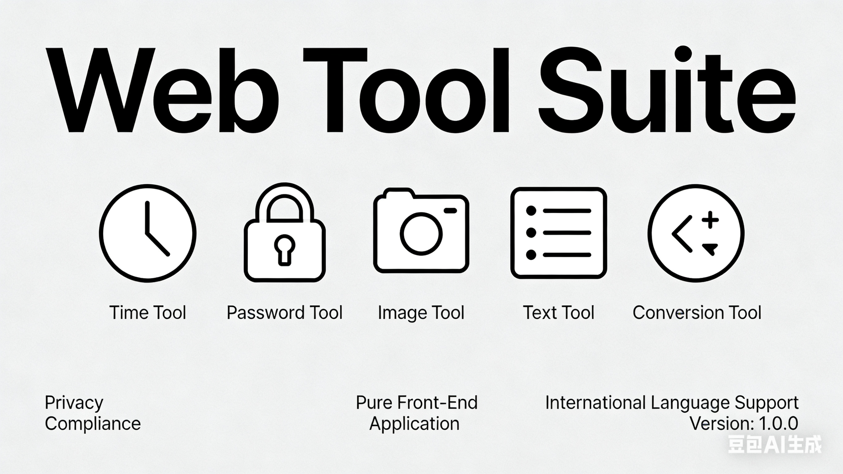 Multifunctional online web tool - Screenshot 2 showing product features and functionality