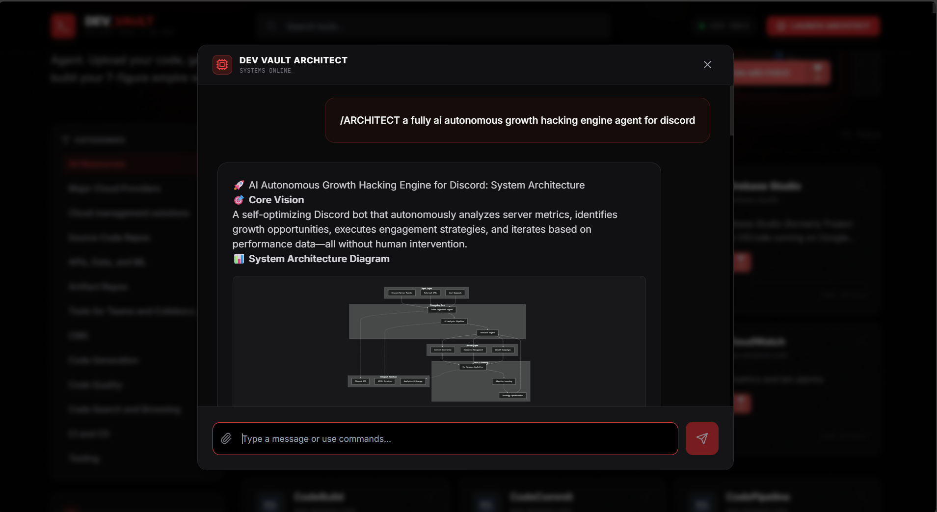 The Dev Vault - The AI-Powered Zero-Cost - Screenshot 5 showing product features and functionality