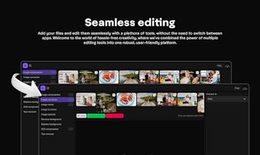 Customize the background of your files seamlessly on the editing platform. Enjoy a myriad of options to create visually stunning designs effortlessly.